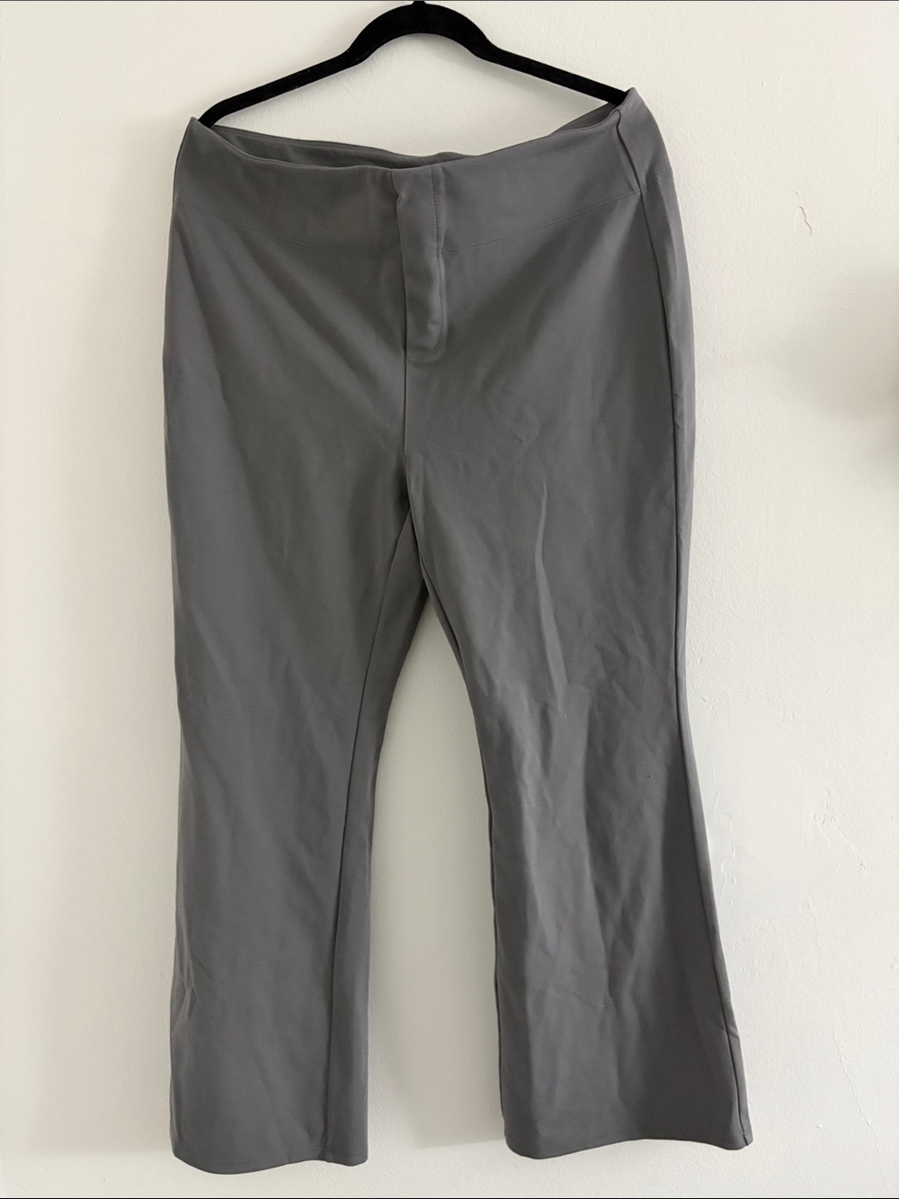 HALARA Gray Boot-Cut Flare Pants